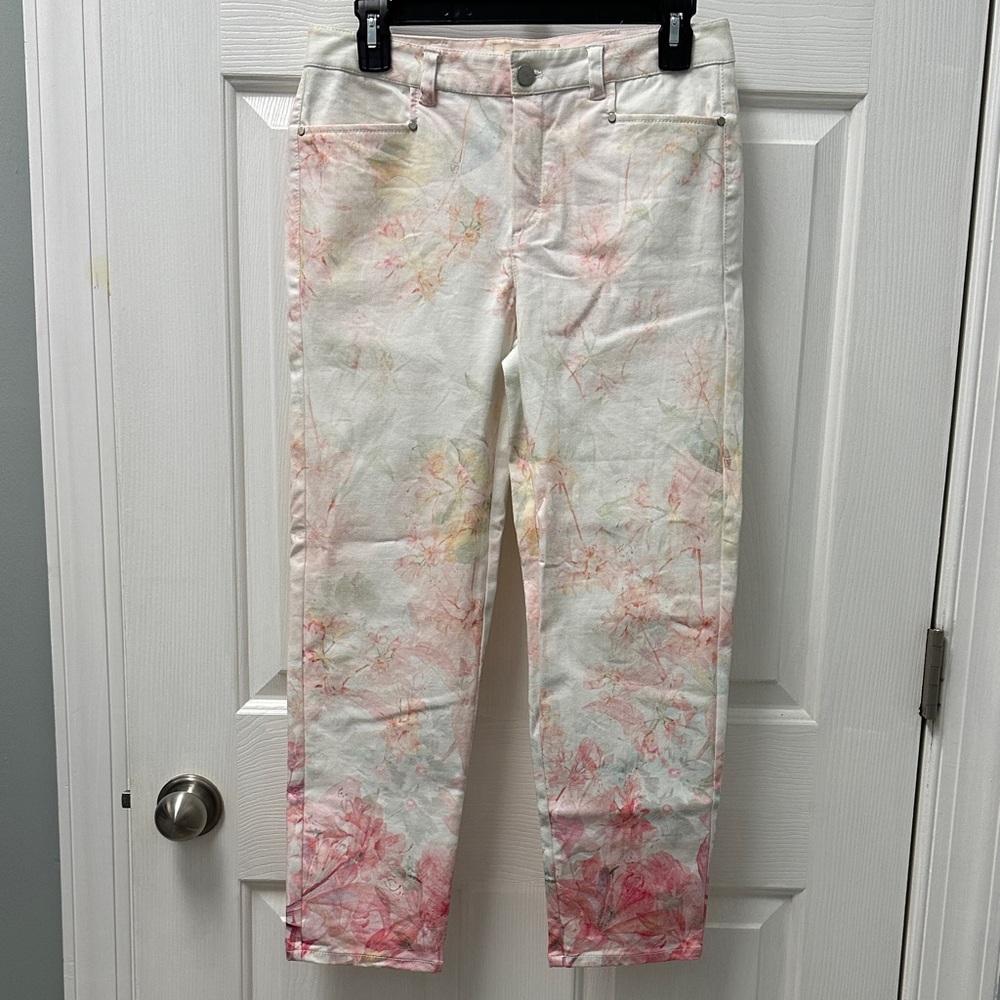 Etcetera Women's‎ Floral Ankle Jeans